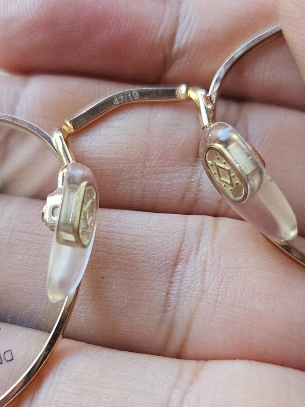 Anthony Martin Women Eyeglasses Frame Brown/Gold Tone Eyewear Glasses NWT - Picture 11 of 13